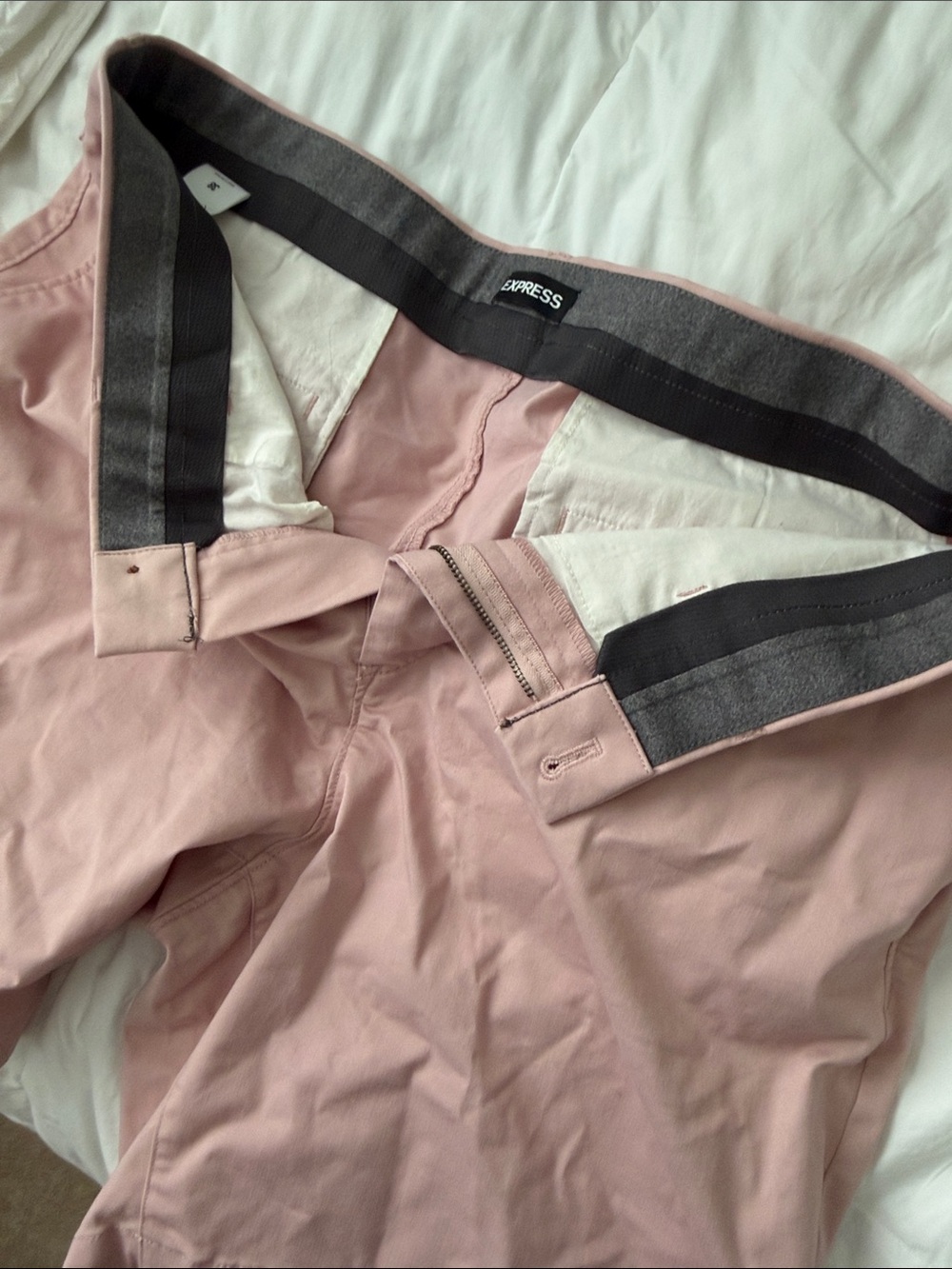 Express Chino Pants - Dusty Pink